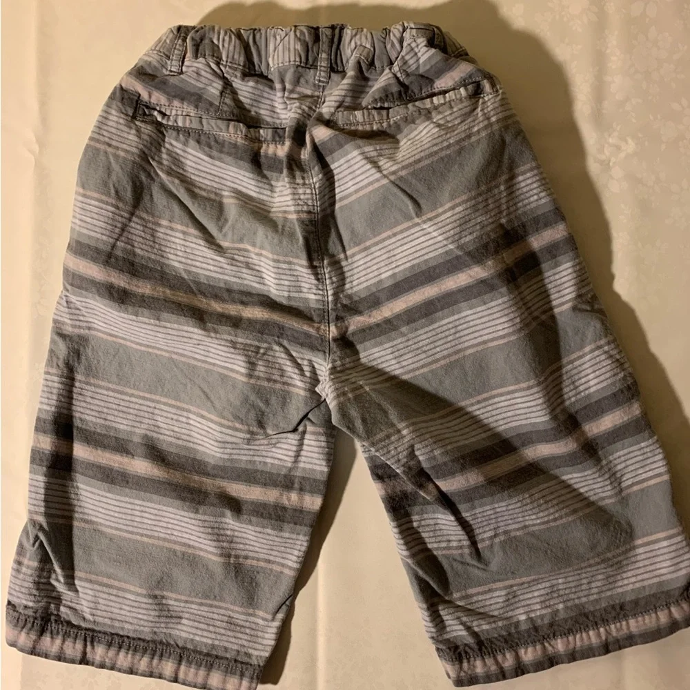 NWOT/EUC Bundle: Steve's Jeans Black Cargo Jeans; Place Striped Bermuda Shorts